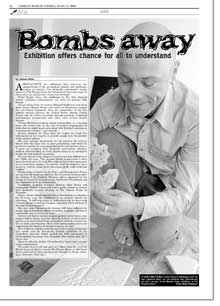 Bombs Away - exhibition offers chance for all to understand