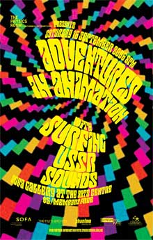 View Adventures in Animation with Surfing USSR Sounds Poster