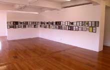 Surnames M-Z installation view at the Physics Room