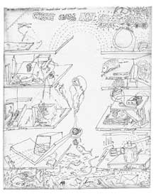 Winning Drawing - Art School Dream by Andrew McLeod