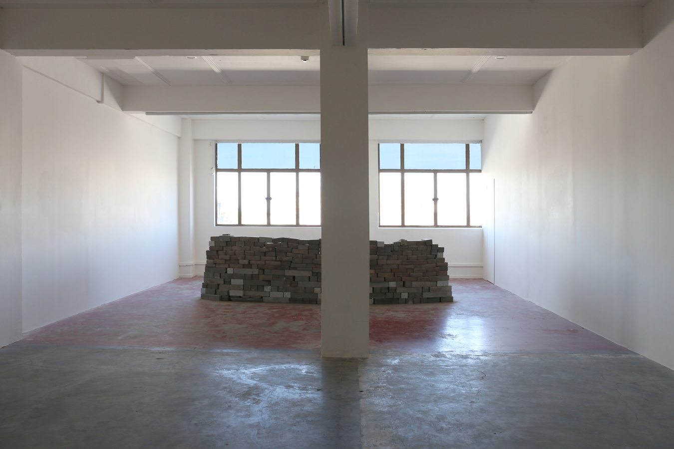 Installation view of Property is Theft!, Reuben Moss, 2017. Image: Daegan Wells.