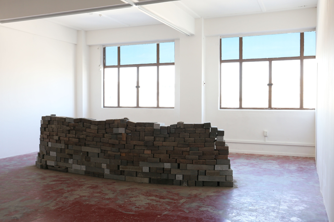 Installation view of Property is Theft!, Reuben Moss, 2017. Image: Daegan Wells.