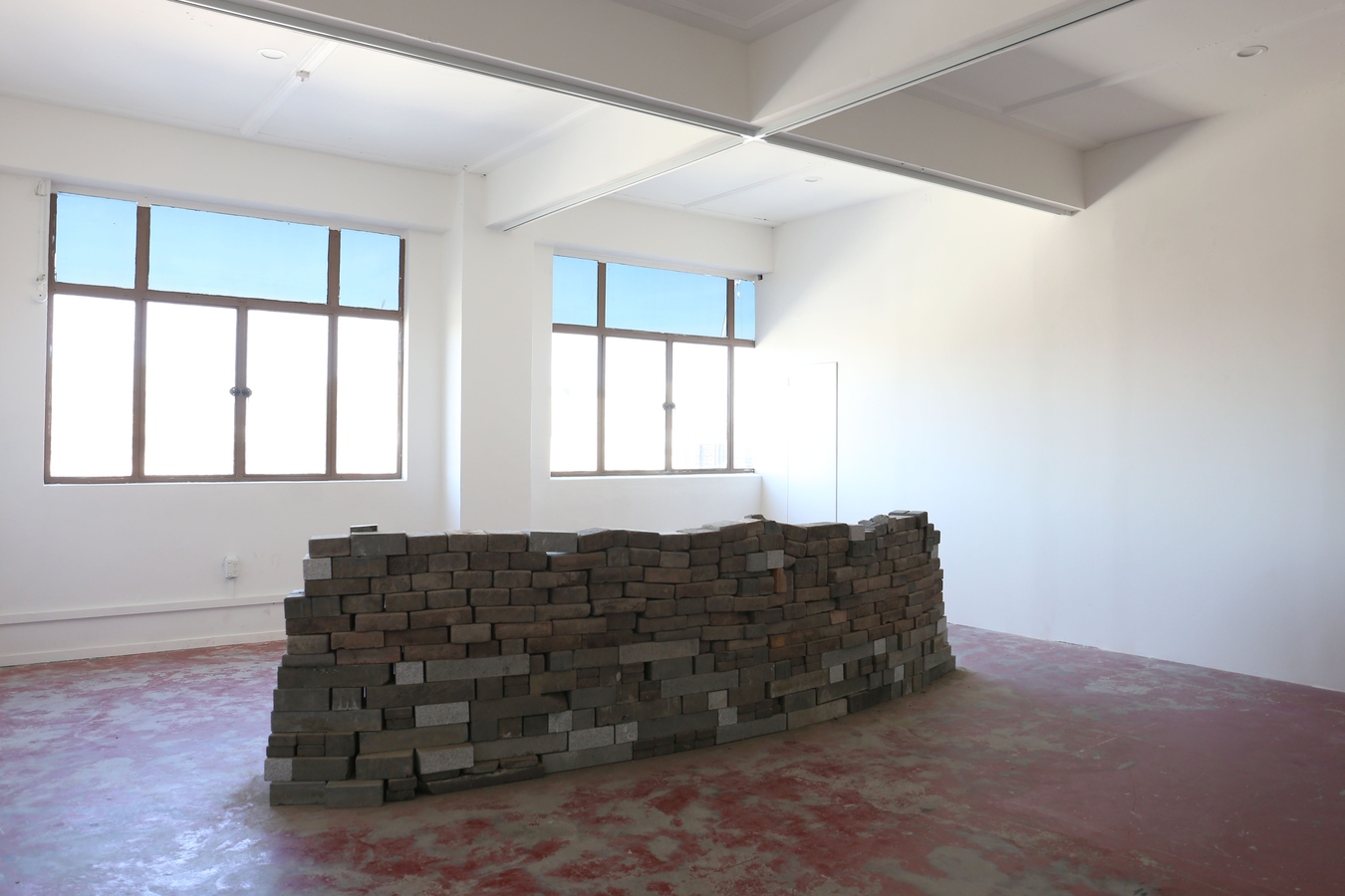 Installation view of Property is Theft!, Reuben Moss, 2017. Image: Daegan Wells.