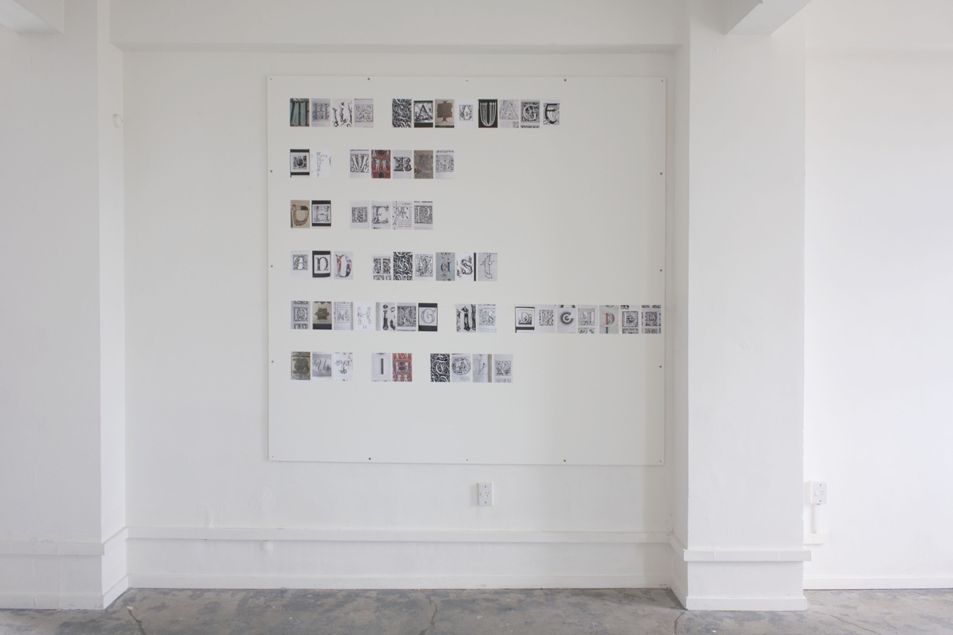 Zac Langdon-Pole, (My Body... Brendan Pole), 2015, detail. Photograph: Daegan Wells