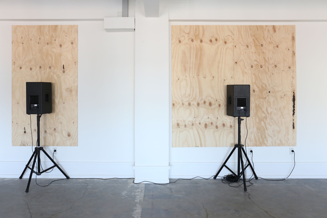 Installation view of Property is Theft!, Reuben Moss, 2017. Image: Daegan Wells.