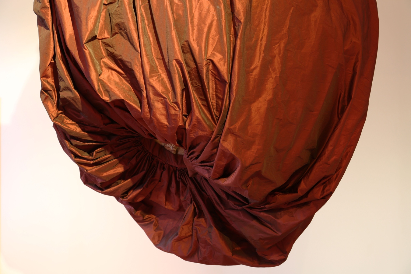 Mortified Zorb (detail), Salvo Las Vegas, latex, polyester taffeta, plastic, 2016. Image: Daegan Wells.