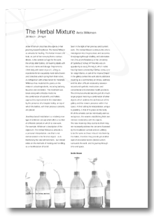 View The Herbal Mixture - Areta Wilkinson - Essay by Deidre Brown as a PDF