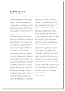 View essay by Andrew Paul Wood In The Physics Room Annual 2002