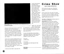Praxis, Artlaw, Crime Show; the art of politics and the politics of art